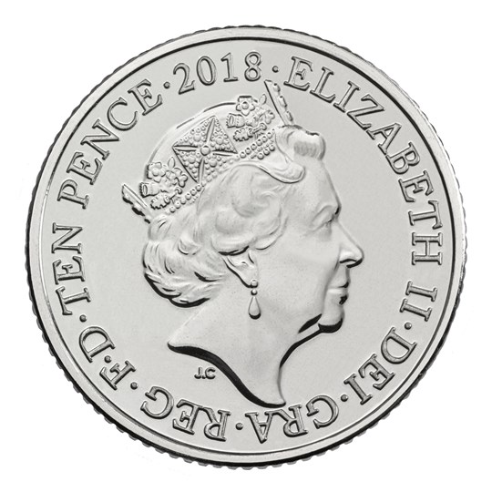 WORLD WIDE WEB 2018 UK 10p UNC - averz